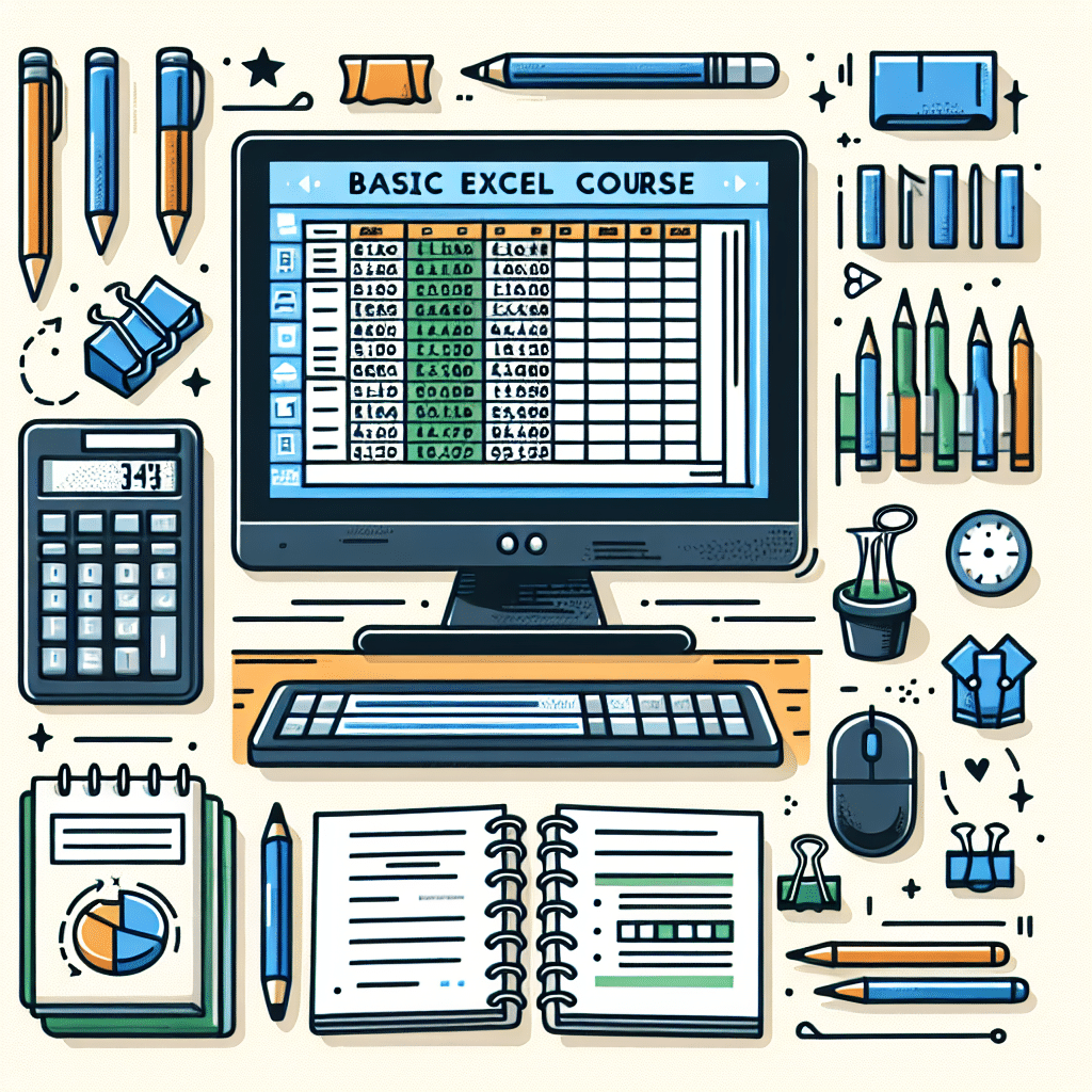 Curso de excel básico para fazer!