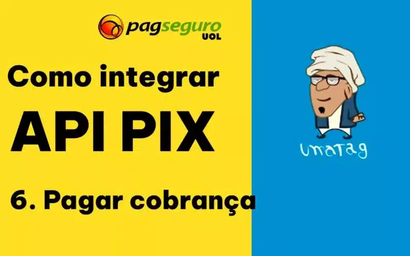 Pagar cobrança usando API Pix do PagSeguro