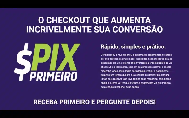 Plugin para WooCommerce do Pix PagSeguro para pagamento instantâneo