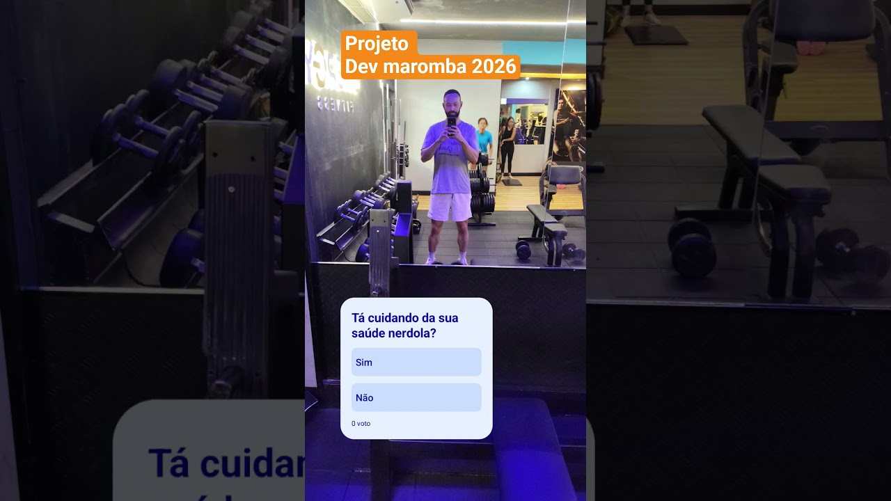 Para compensar às 14hrs sentando na frente do PC, mova-se!