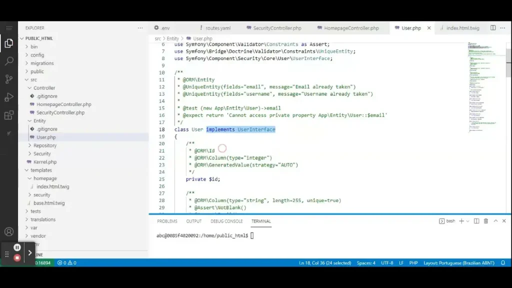 Testes unitários no Symfony com PHPTest: Guia Completo