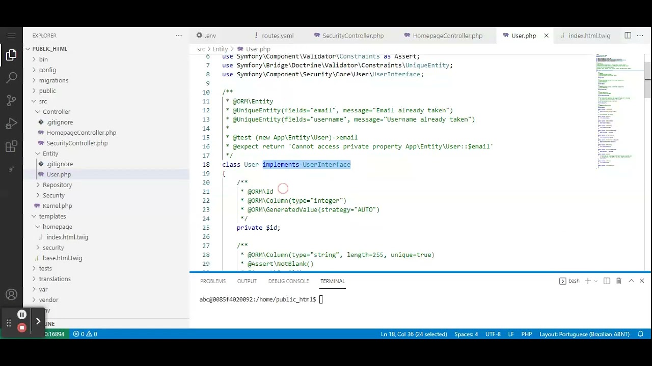 Testes unitários no Symfony com PHPTest: Guia Completo