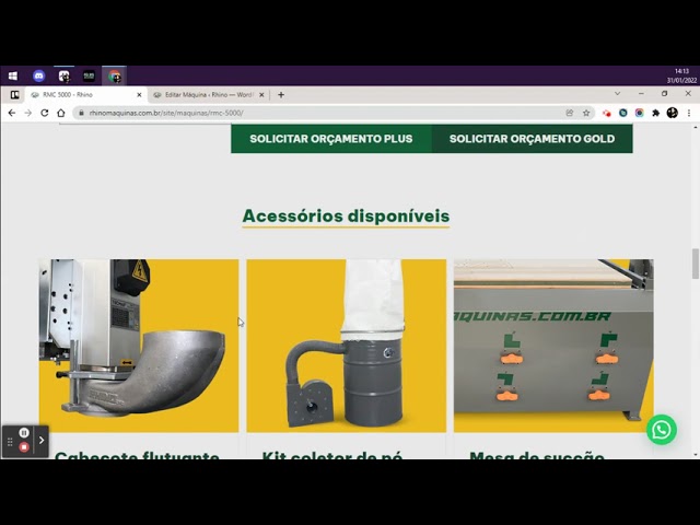Rhino - Cadastro de Máquinas: Organize e Gere Eficiência