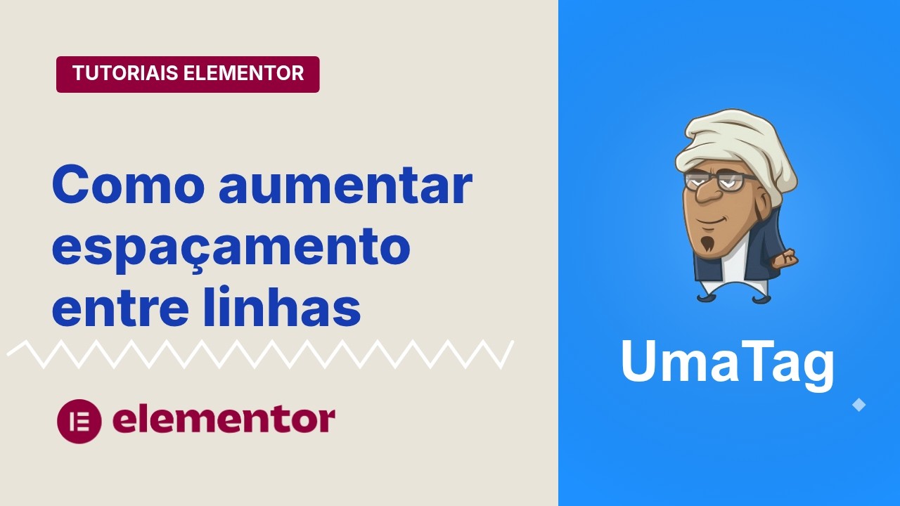 Tutoriais Elementor - Aumente o espaçamento entre linhas facilmente